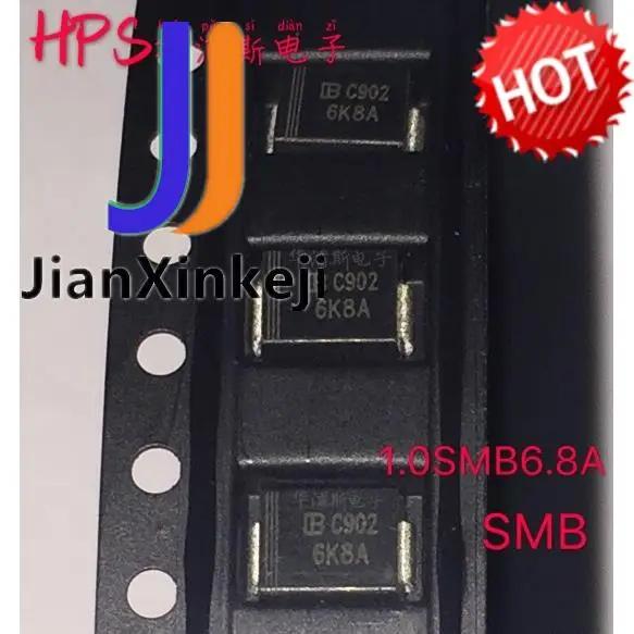 20pcs 100%  ο SMD ̿ 1.0SMB6.8A ũ ũ 6K8A Ű SMB Junyao